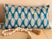 Load image into Gallery viewer, Palms - Deep Teal (24 x 14)