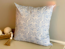 Load image into Gallery viewer, Chevrons - Blue (20 x 20)