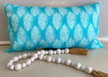 Load image into Gallery viewer, Palms - Turquoise (24 x 14)