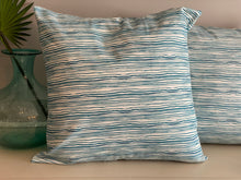 Load image into Gallery viewer, Gentle Swells Pillow - Dark Teal (20 x 20)
